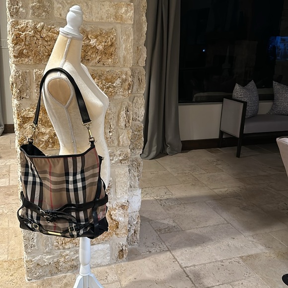 RARE BURBERRY BRIDLE BAG - Picture 5 of 11